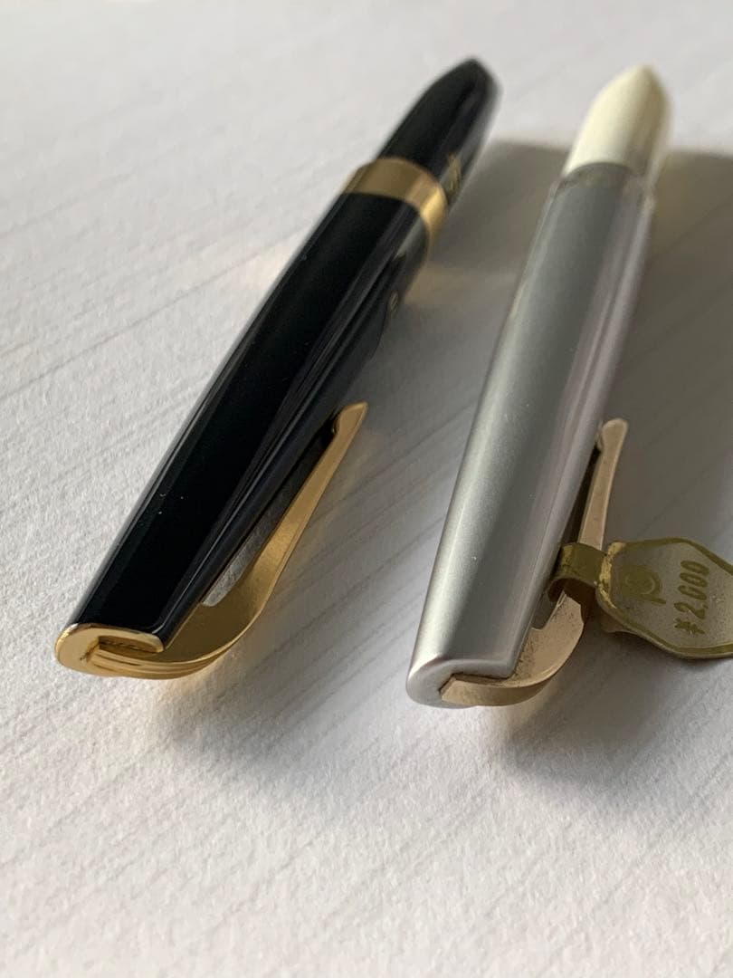 プラチナ 万年筆 14K 2本まとめ売り