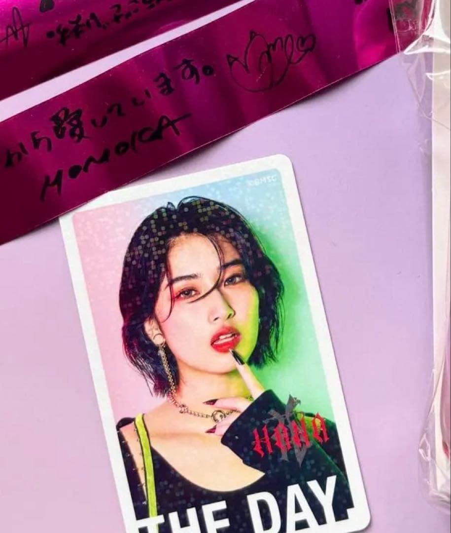 ★HANA MOMOKA ホログラムトレカ　リップケース銀テープ