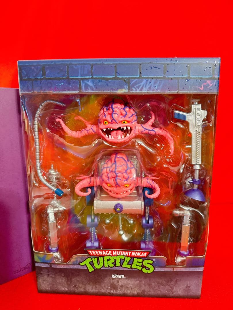 ニコロデオン タートルズ Super 7 クランゲ フィギュア