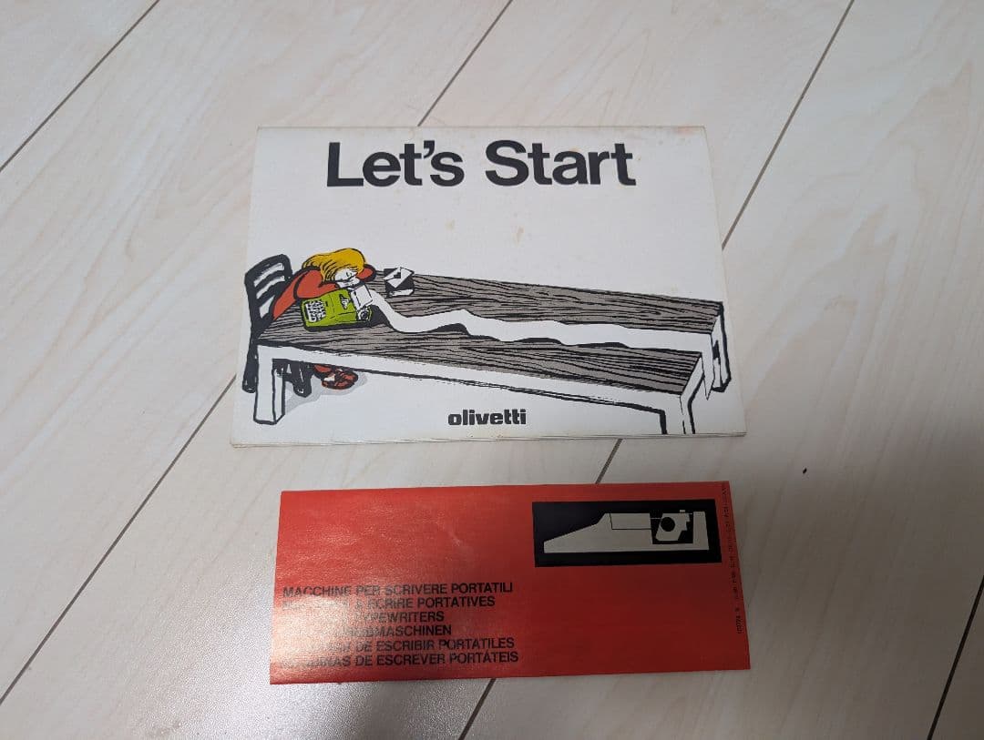 Gucci グッチ　オリベッティ　タイプライターLETTERA35