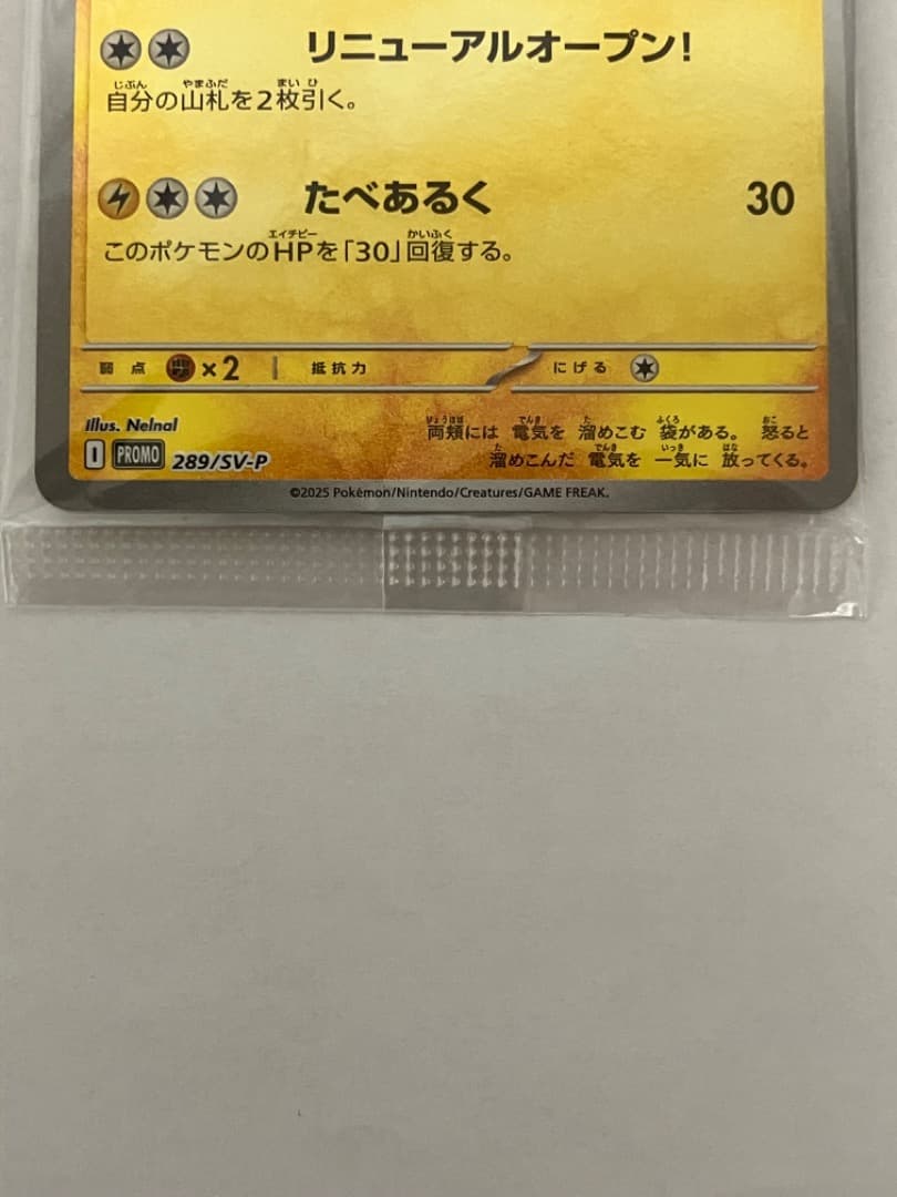 フクオカのピカチュウ 289/SV-P