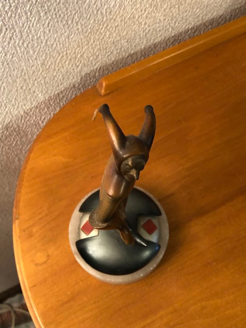 アンティーク　ハーレクイン　ジェスチャー　ツーフェイス　50s レトロ