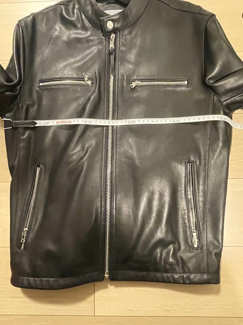 MICHAEL KORS ブラック レザージャケット S