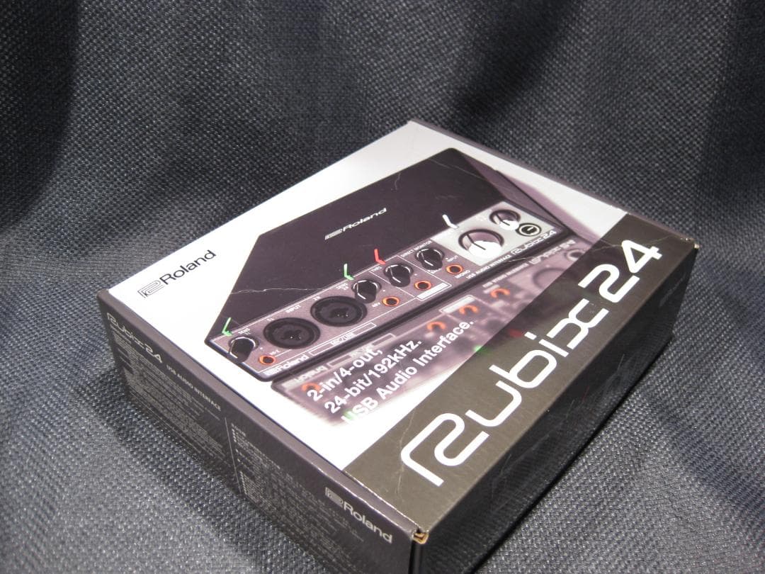 Roland USBオーディオ インターフェース Rubix24 DTM 動作品