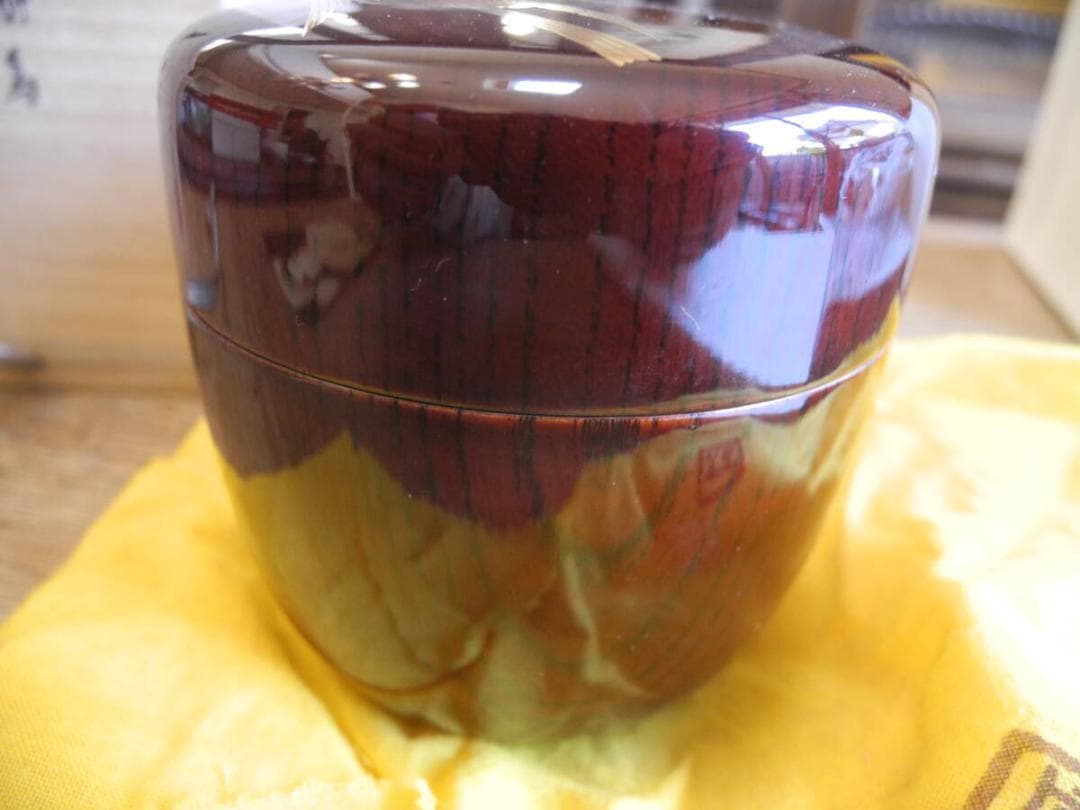 C３２）茶道具　坂本正春　棗（なつめ）時鳥　ホトトギス