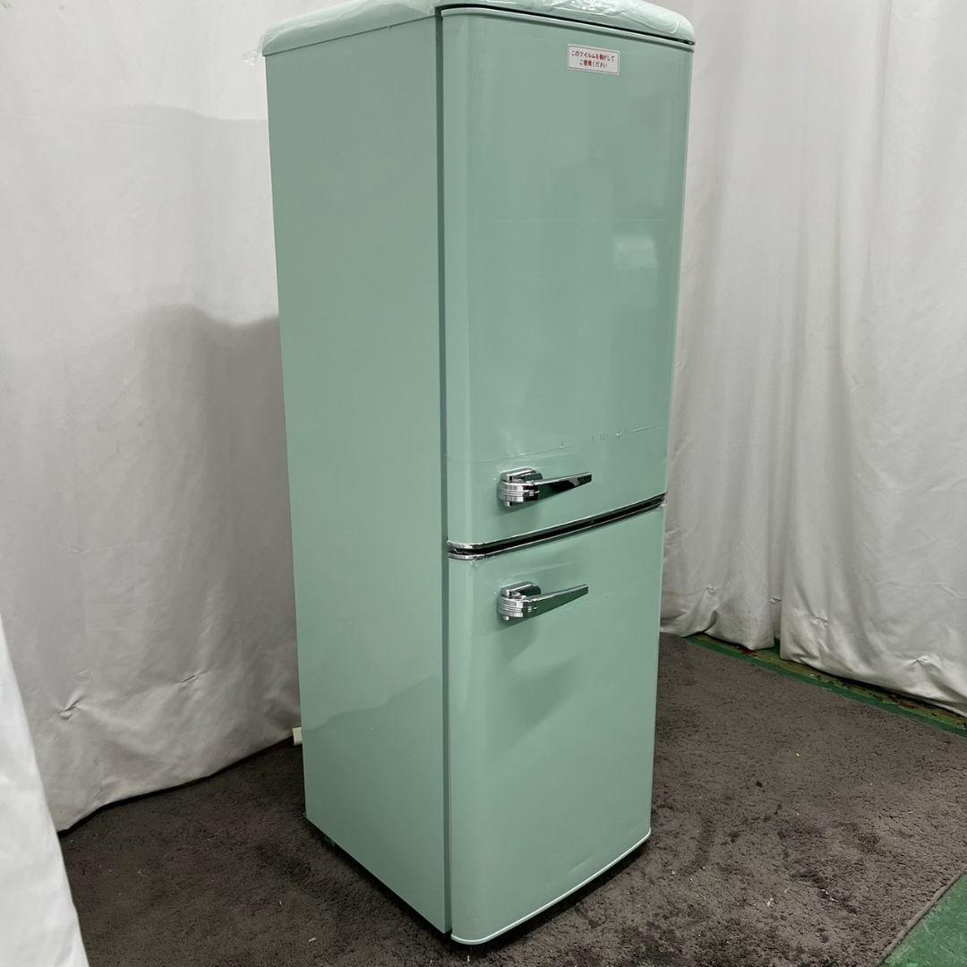 990　【未使用・展示品】　冷蔵庫　レトロ　一人暮らし　綺麗　設置無料