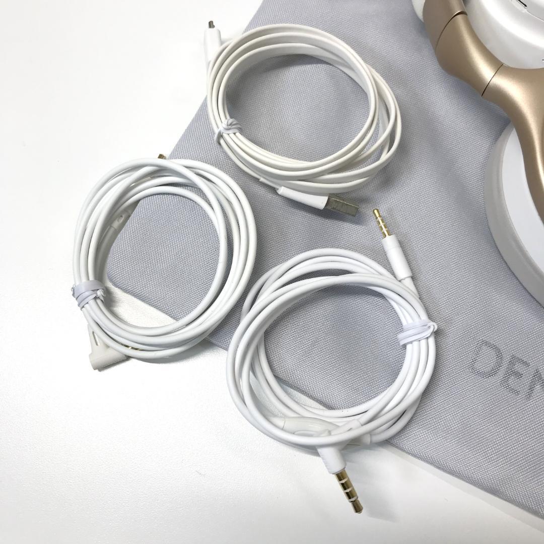 【美品】DENON デノン AH-GC25W ワイヤレスヘッドホン ホワイト