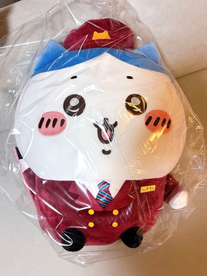 【受注生産限定品】ちいかわ 阪急電車 BIGぬいぐるみ ハチワレ 新品