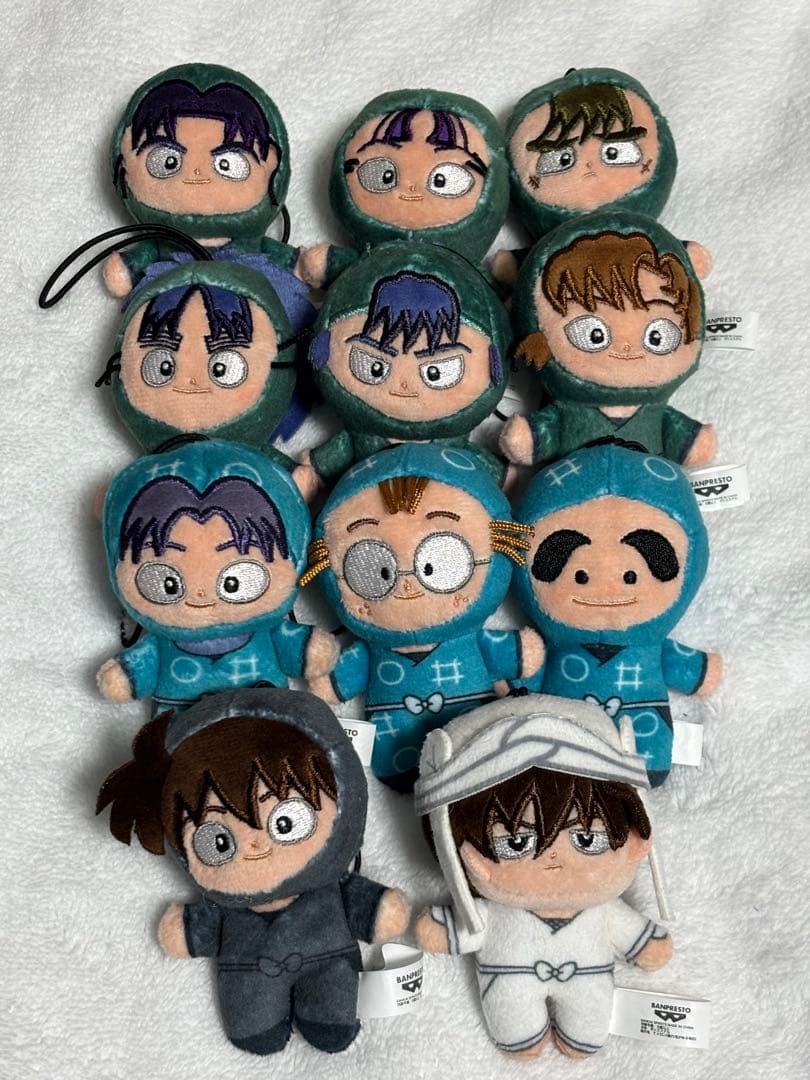 忍たま乱太郎 ほわぬい6年生+1年生+土井・天鬼 11体セット