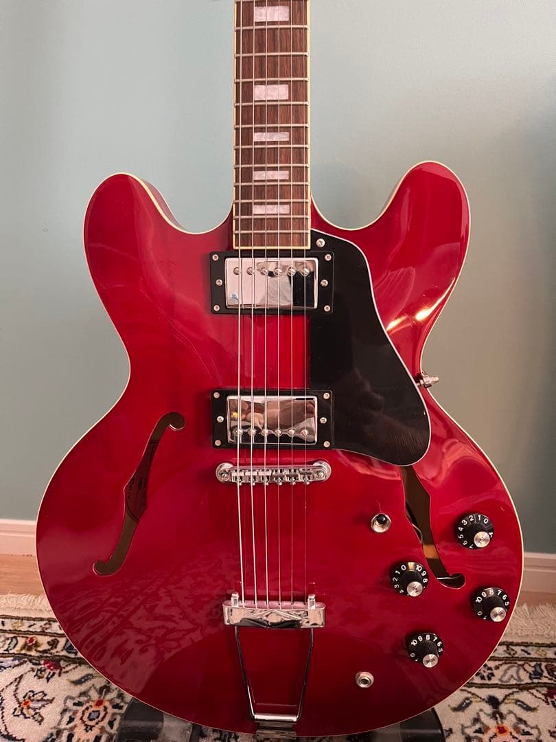 Burny バーニー RSA70ブランコテールピース　セミアコ　ハードケース付