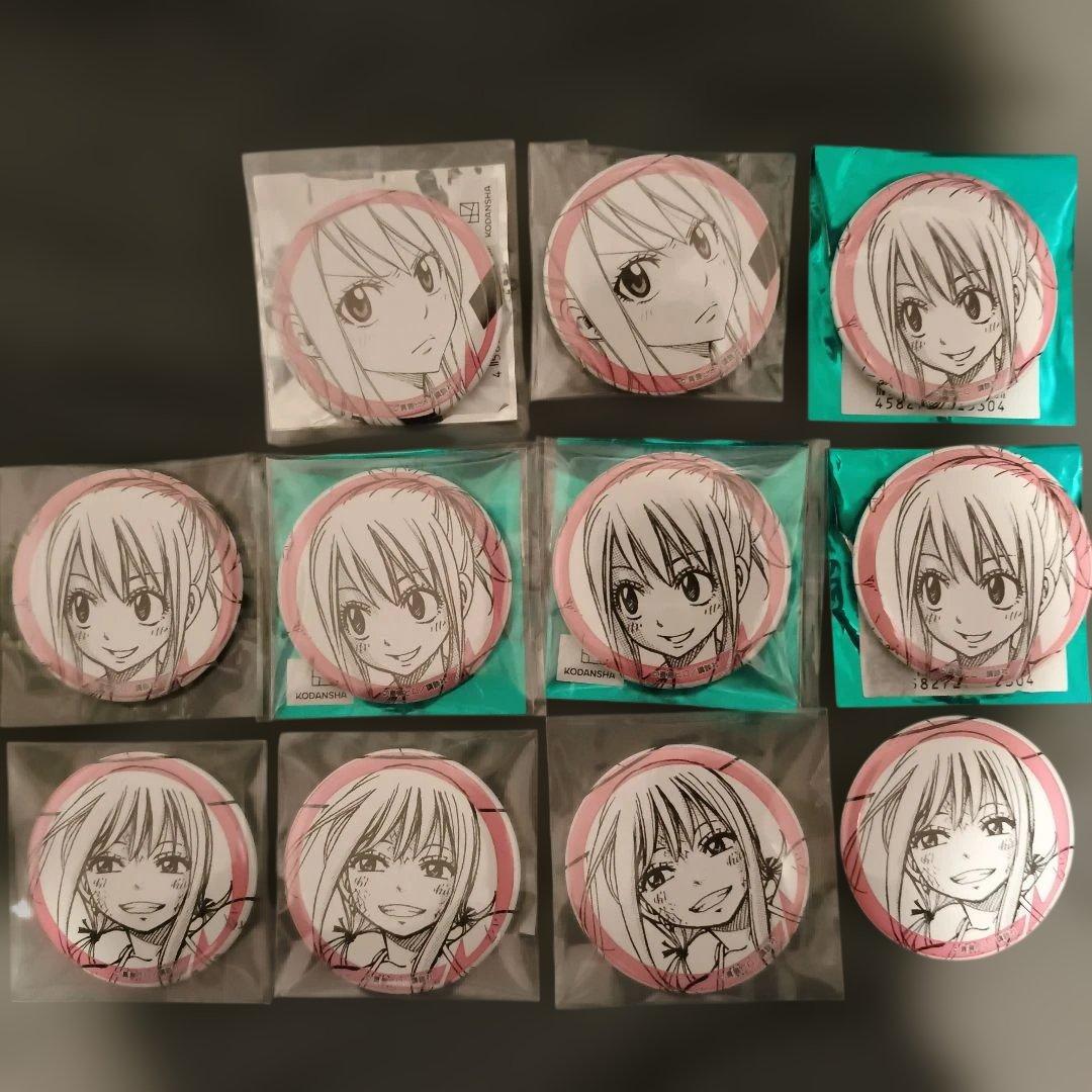 フェアリーテイル 缶バッジ 11点セット