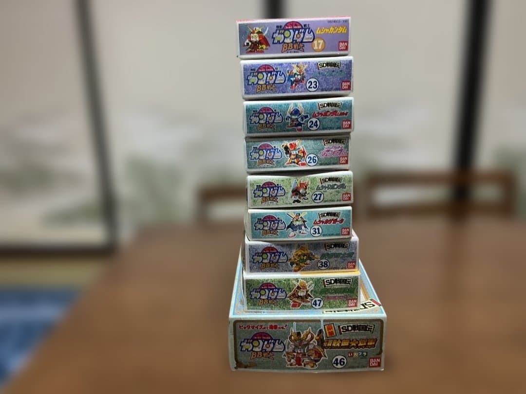 未組立　SD戦国伝　BB戦士　武者5人衆　頑駄無大将軍　他9体セット