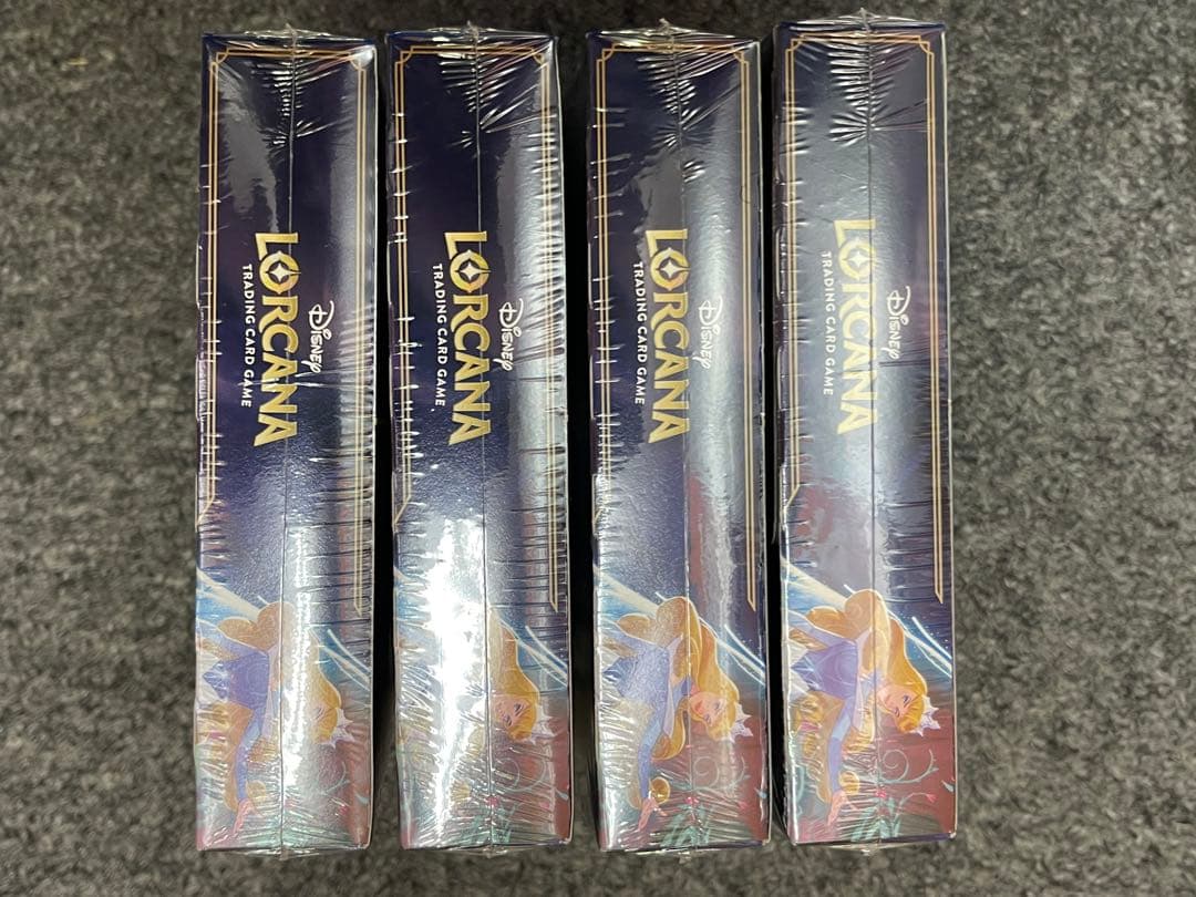 (値下げ)【新品・未開封】ディズニー ロルカナ 4BOX シュリンク付