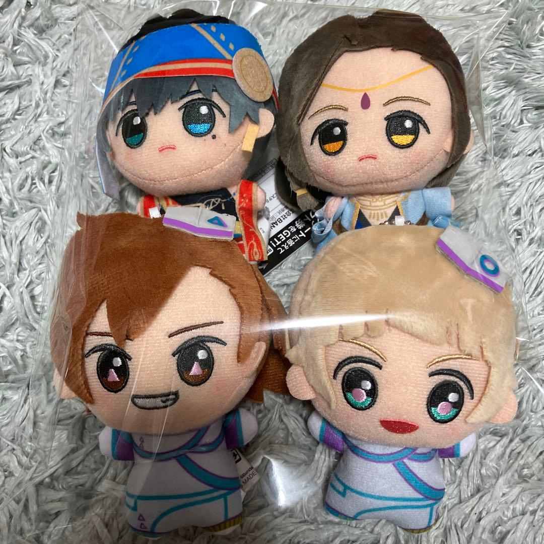 【極美品】アイドルマスター SideM ちびぐるみ　4点