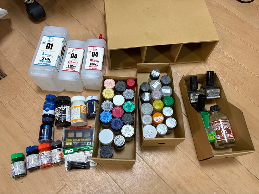 タミヤパワーコンプレッサー　エアブラシ　その他道具セット