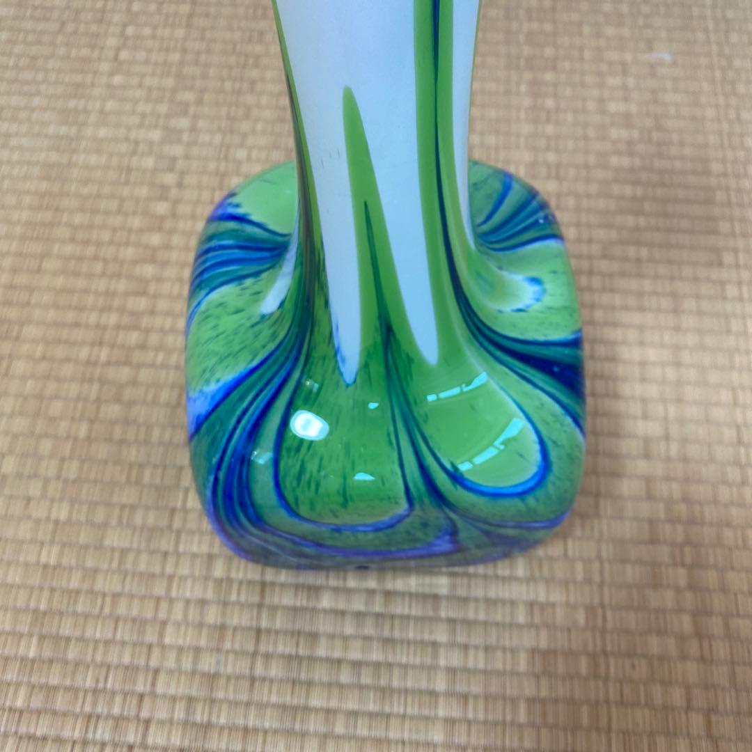 53cm 70`sイタリアヴィンテージハンドメイド花瓶　大型フラワーベース