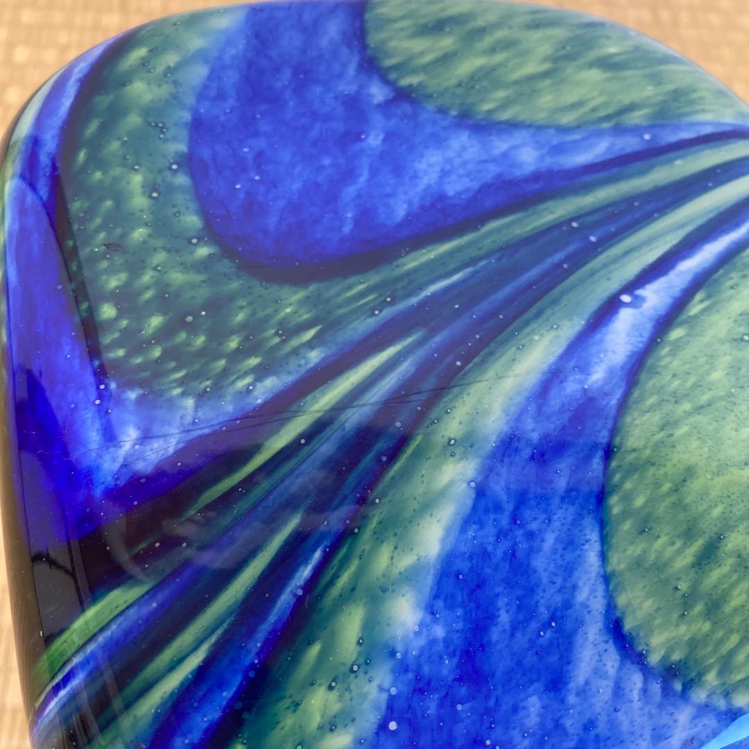 53cm 70`sイタリアヴィンテージハンドメイド花瓶　大型フラワーベース