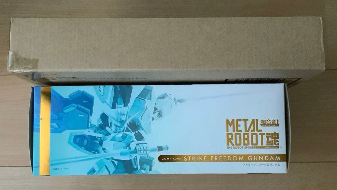 未開封　L ROBOT魂 ストライクフリーダムガンダム & 光の翼＆ハイ