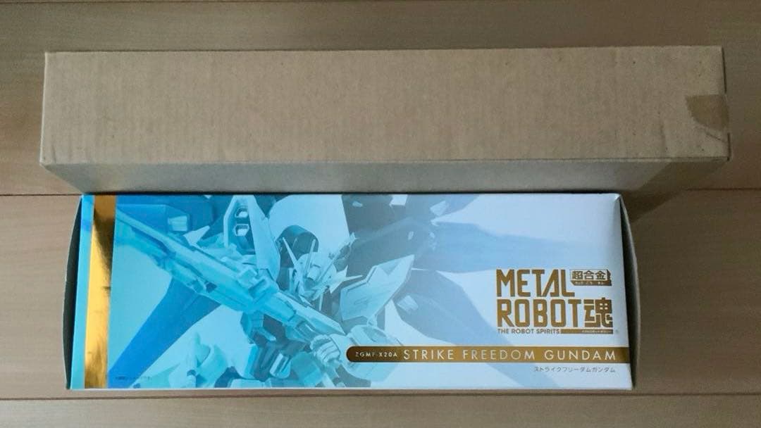 未開封　L ROBOT魂 ストライクフリーダムガンダム & 光の翼＆ハイ