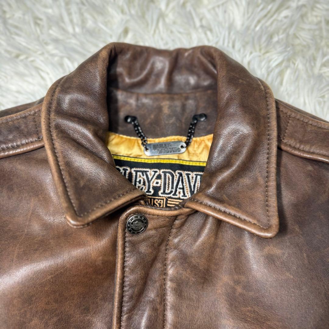 【90s USA製】Harley-Davidson スクリーミンイーグル レザー