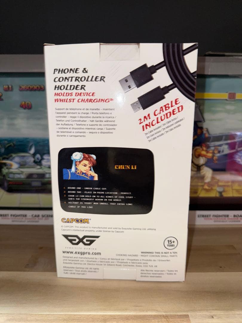 ストリートファイター 春麗 海外公式ライセンス ケーブルガイシリーズ未使用