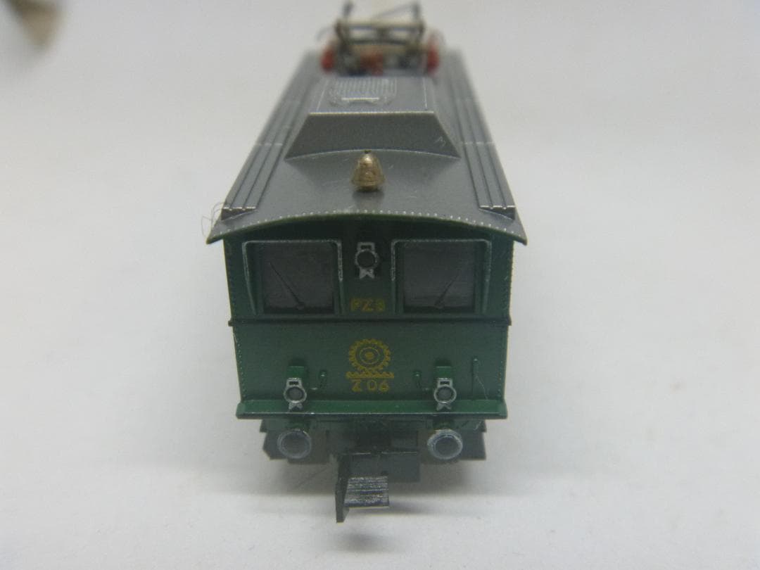 Nゲージ　アプト式 3軸 電気機関車(フライシュマン)