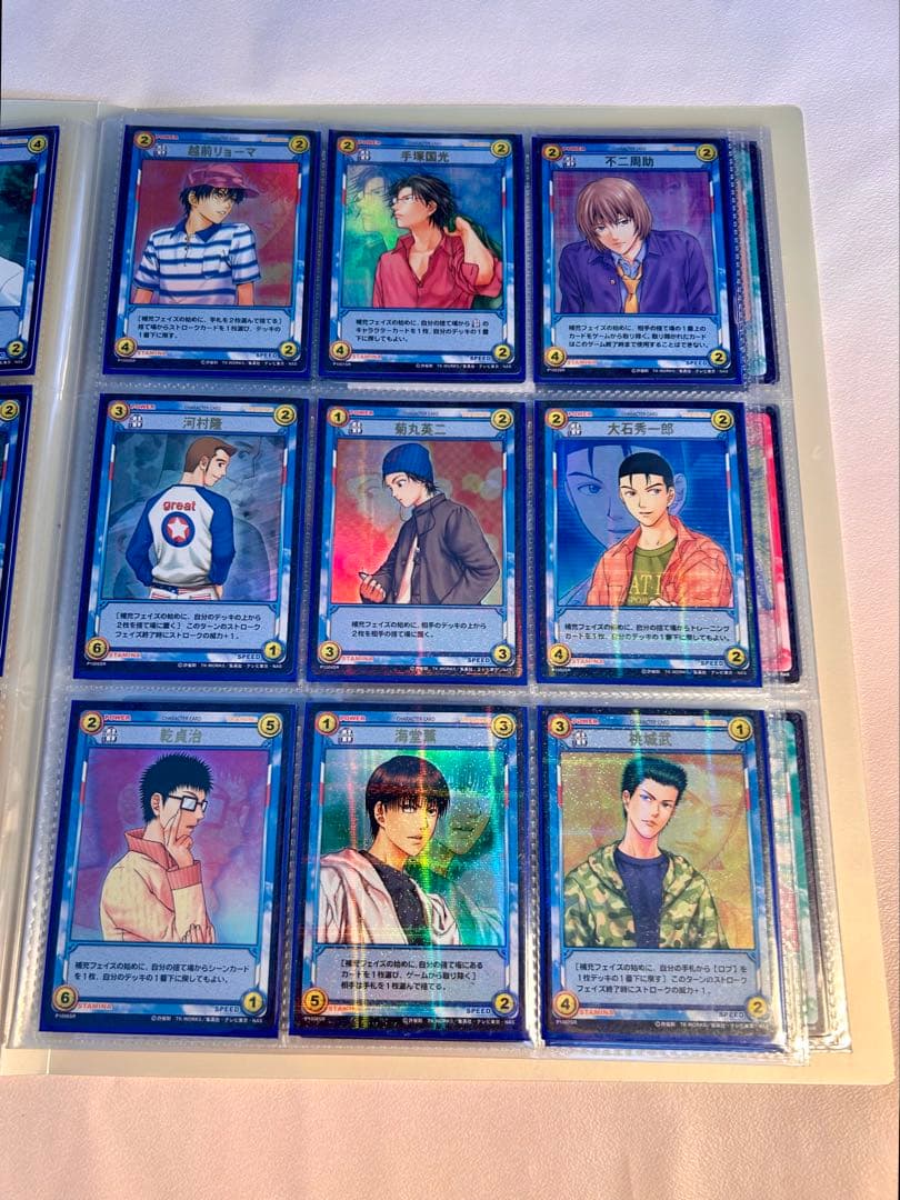 【91枚】テニスの王子様 TCGトレーディングカードCHARACTERカード