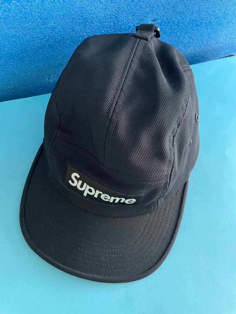 シュプリーム　キャップ　ブラック