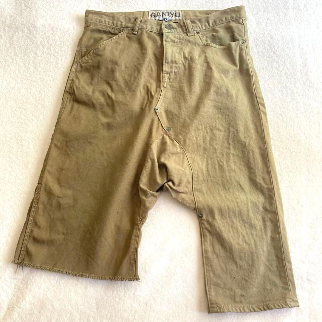 GANRYU COMME des GARCONS アシンメトリー　サルエル