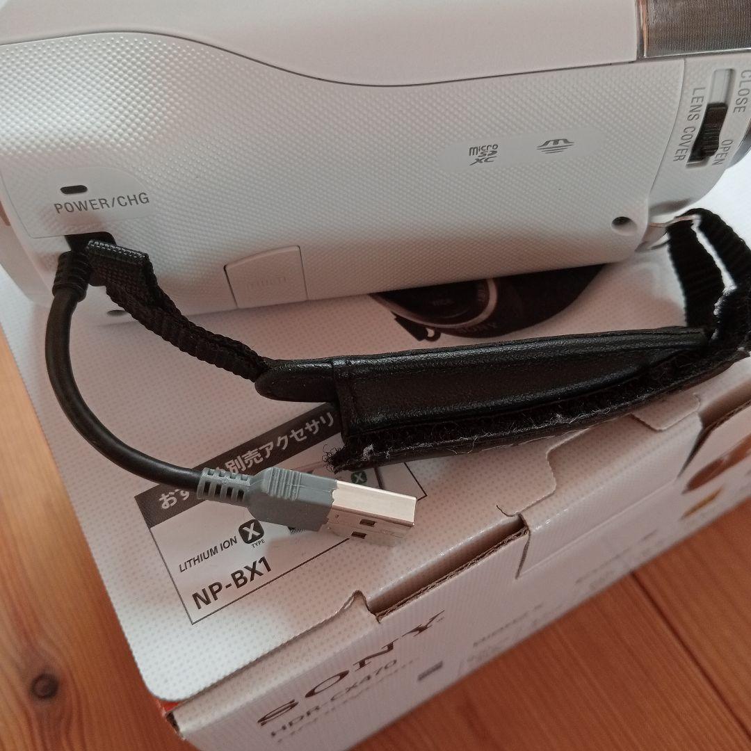 SONY HDR-CX470 ビデオカメラ本体　訳あり品