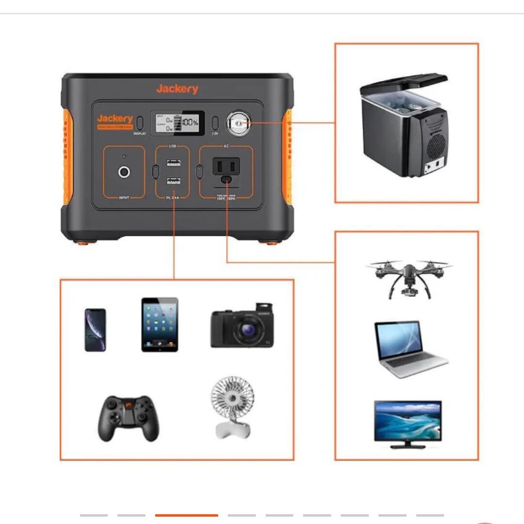 Jackeryポータブル電源 400（403Wh/200W）