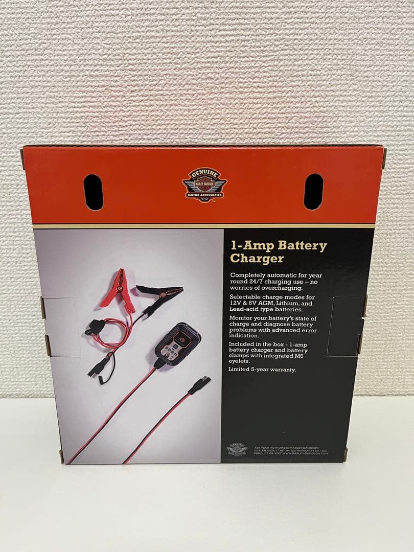 【ハーレー純正】 バッテリーチャージャー バッテリーテンダー 未使用品