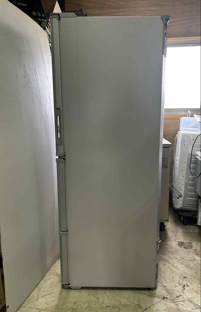 送料無料 SHARP 冷蔵庫 SJ-W354H-S 2021年製 両開き