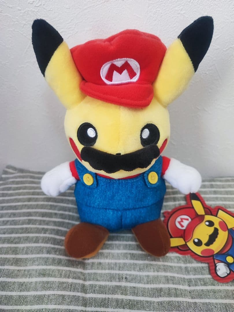 マリオピカチュウ　ルイージピカチュウ　ぬいぐるみ　セット　タグ付き
