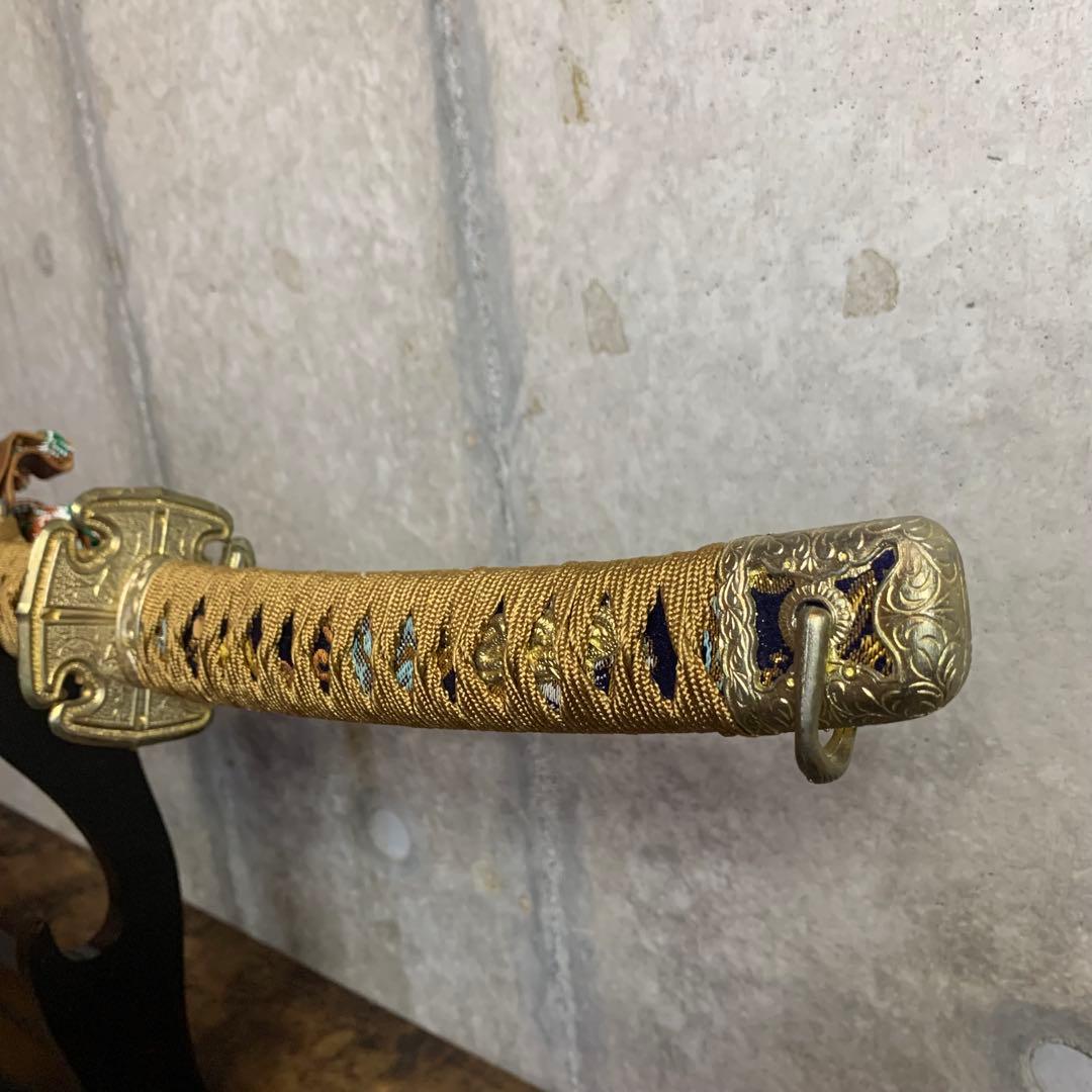 【模造刀/居合刀】長刀　金属製　武具　コレクション美術居合刀剣