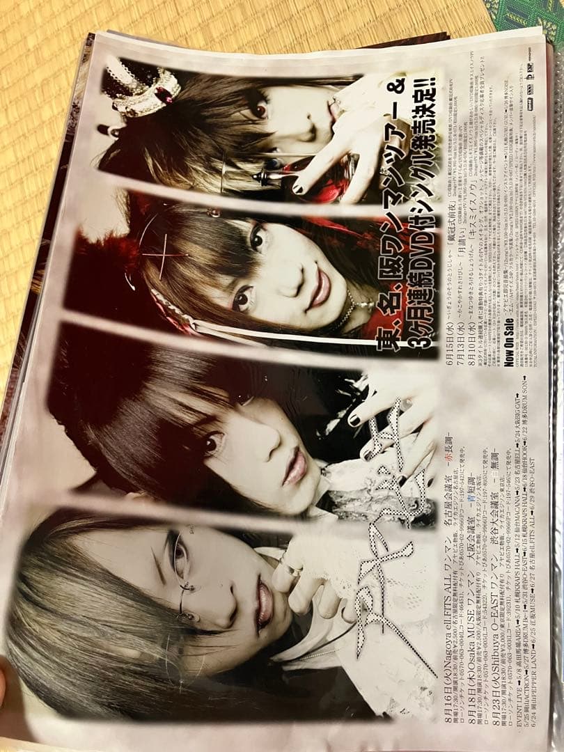 ヴィジュアル系＊フライヤー＊バラ売りのみ対応