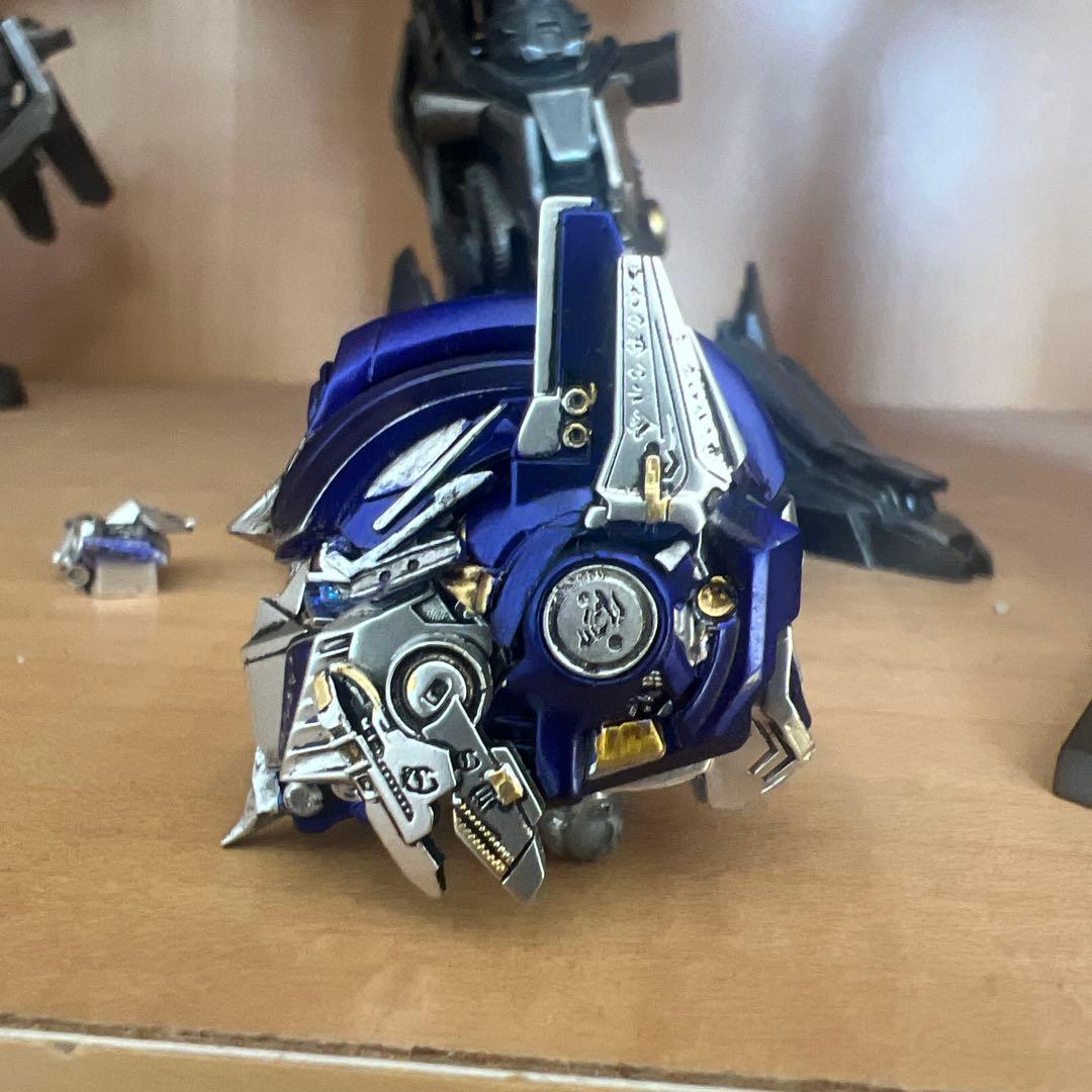 dlx Jetfireとkoオプトマスプライム　カスタムヘッド合体セット