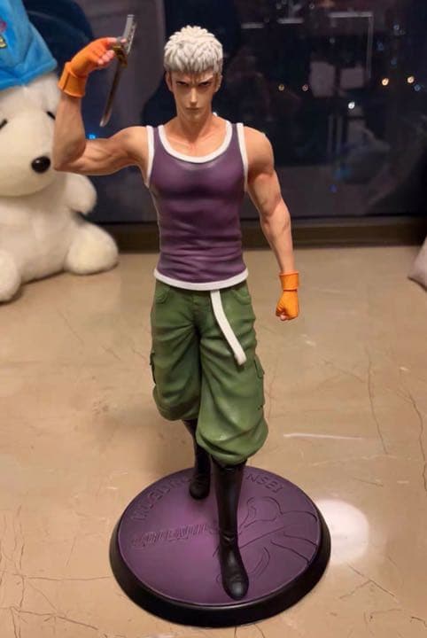 BLEACH 黒衣少年図 六車拳西 ガレージキット ガレキ スタチュー①