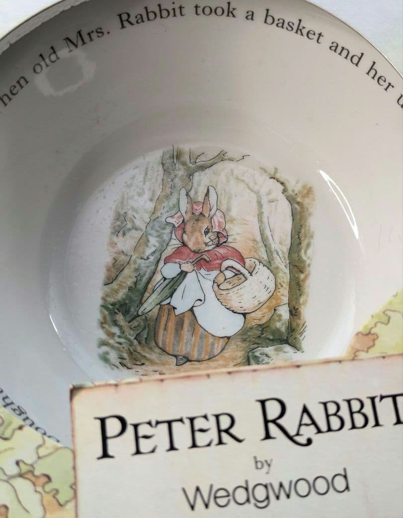  ピーターラビット 食器３点セット イングランド製