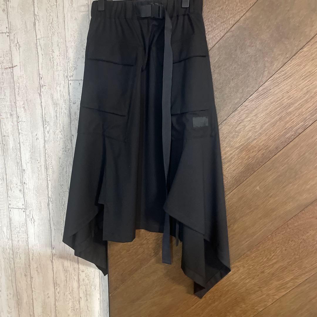 Y-3アシメトリスカート