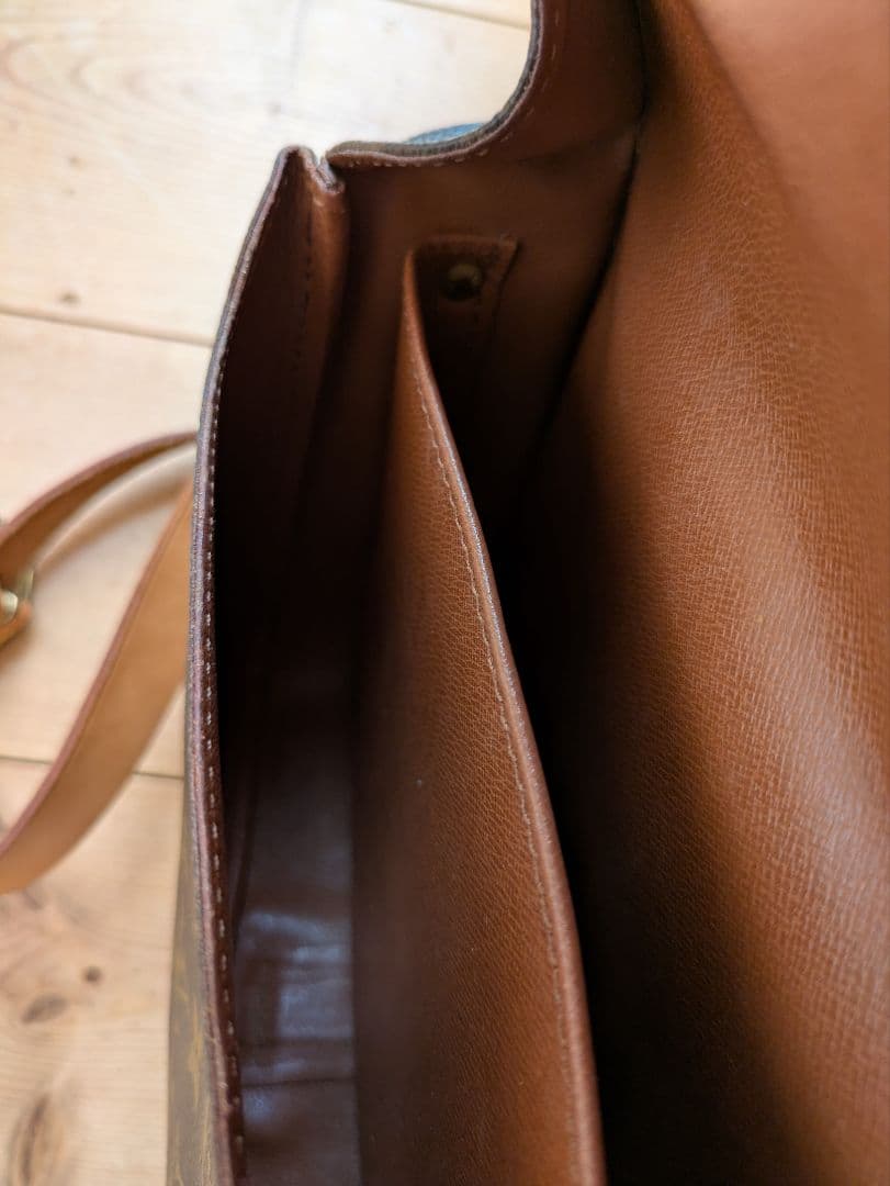 Louis Vuitton ショルダーバッグ ダークブラウン モノグラム