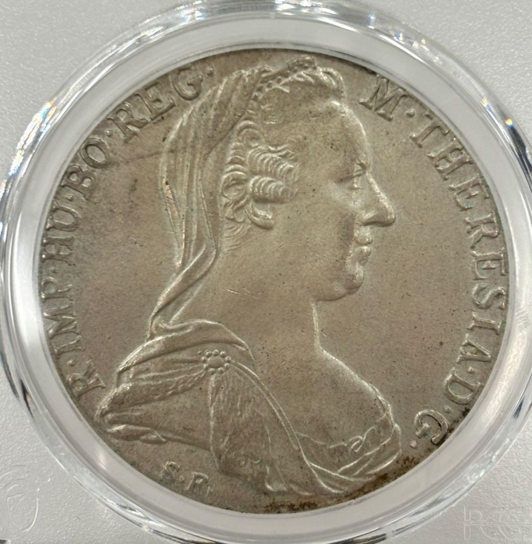 1780年オーストリア マリア・テレジアターレル 大型銀貨