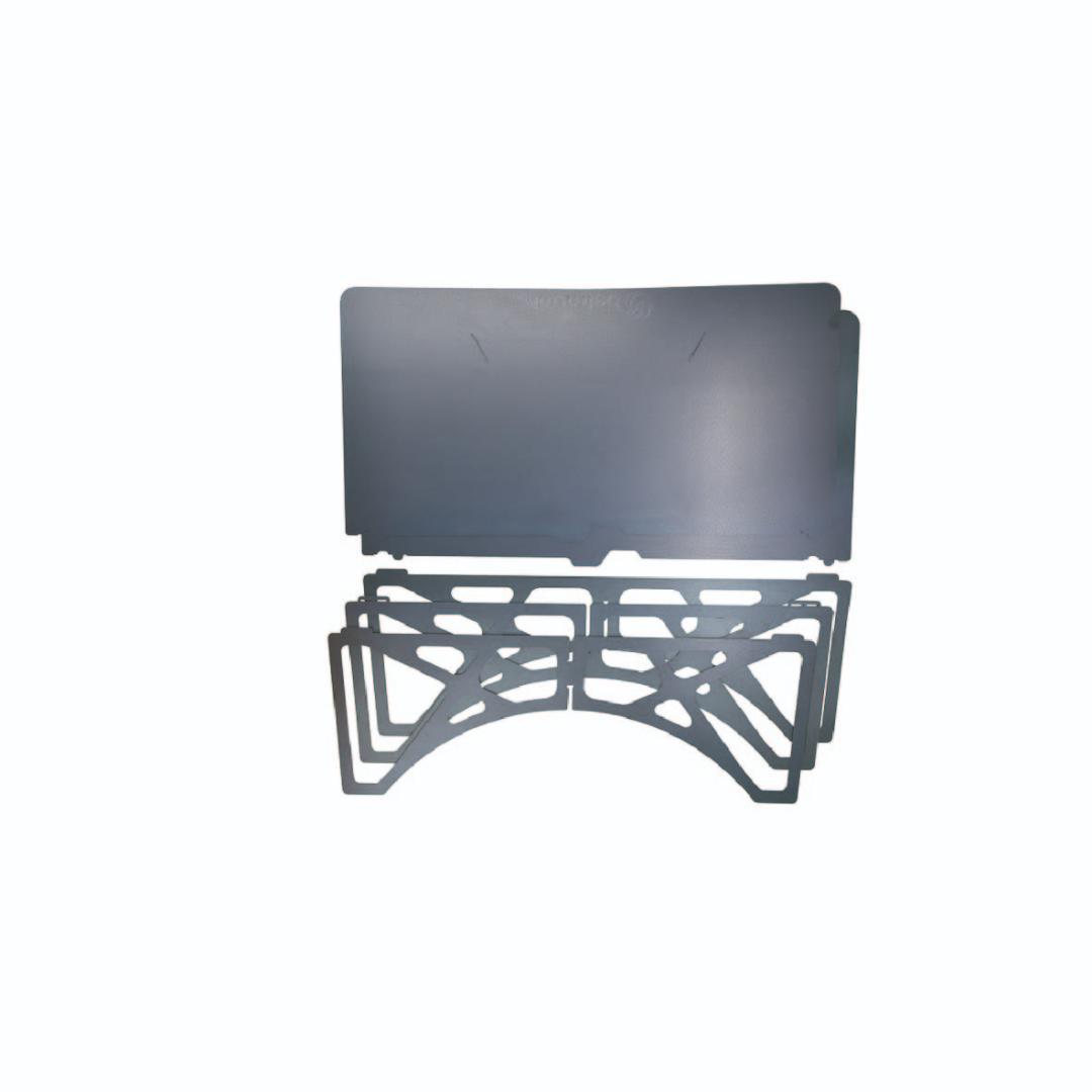 新品 未開封 ベルモント Belmont 黒皮 焚き火テーブル BM-155