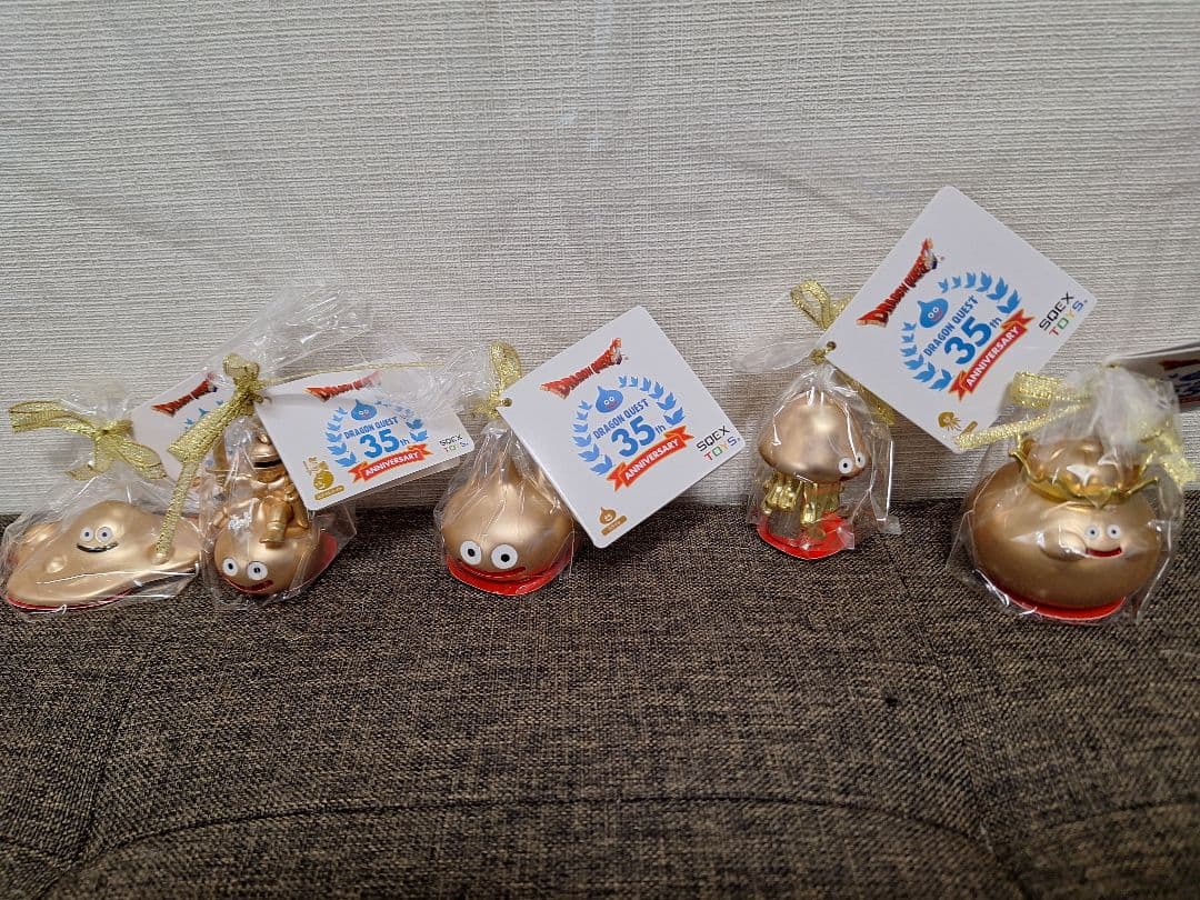 ドラゴンクエスト　メタリックモンスターズギャラリー　　35周年　5種セット