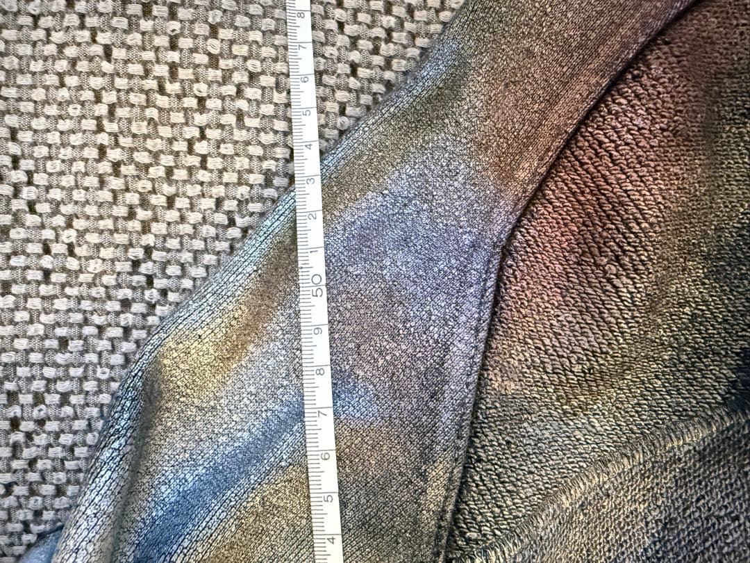 j*l様 希少！LGBルグランブルー　デザイナースプレーカラーリングブルゾン⑥