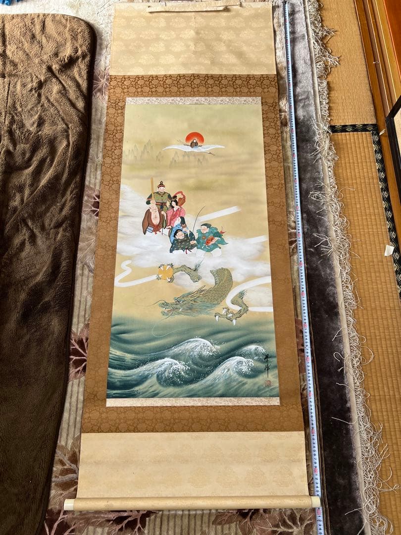 龍雲七福神之図