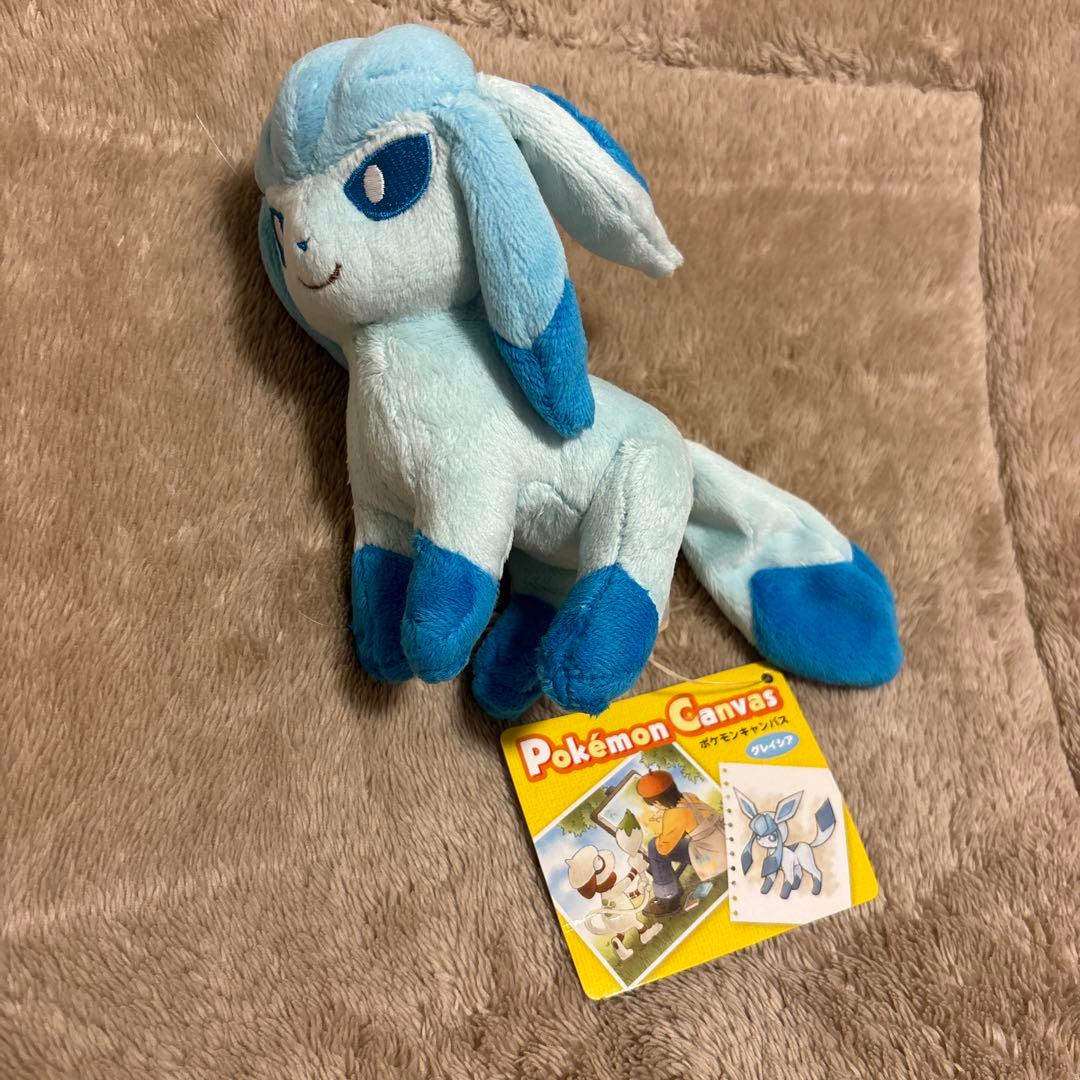 ポケモンセンター　グレイシア　キャンバス　ぬいぐるみ