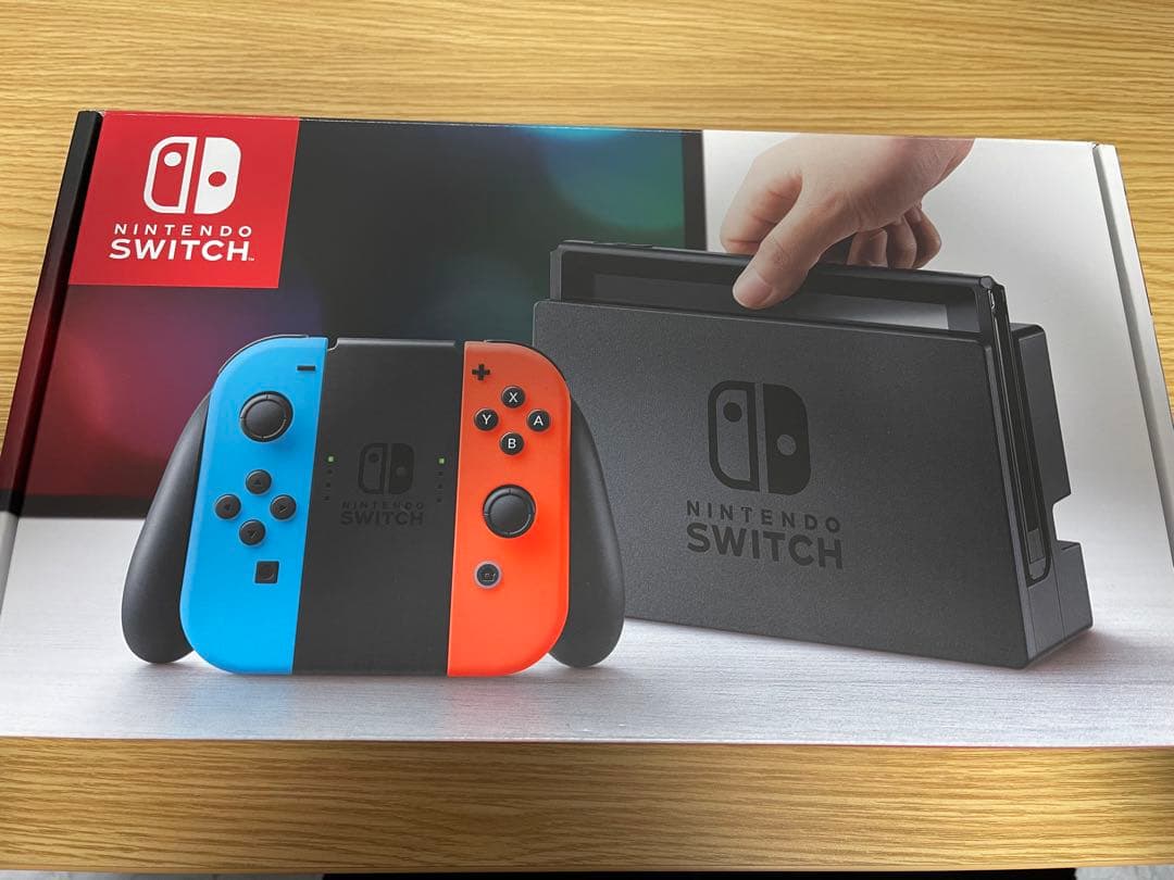 【動作確認良好！】Nintendo Switch 本体 + コントローラ付き！