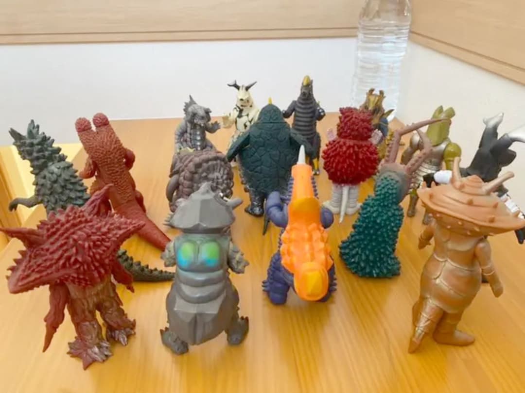 怪獣フィギュア22体セット❗️年代物❗️