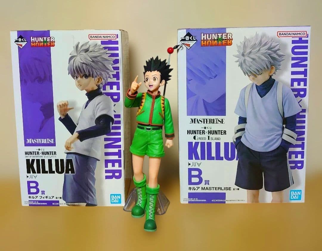一番くじ HUNTER × HUNTER A賞ゴン B賞 キルア フィギュア